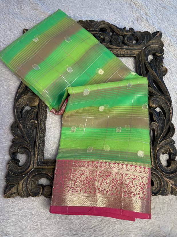 Latest Softsilk Exclusive Banarasi Saree