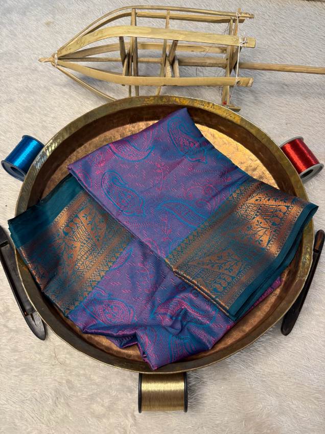 Latest Softsilk Exclusive Banarasi Saree