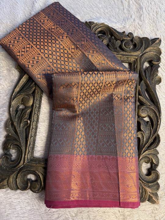 Latest Softsilk Exclusive Banarasi Saree