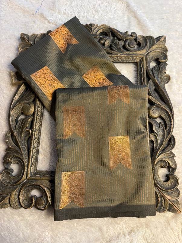 Latest Softsilk Exclusive Banarasi Saree