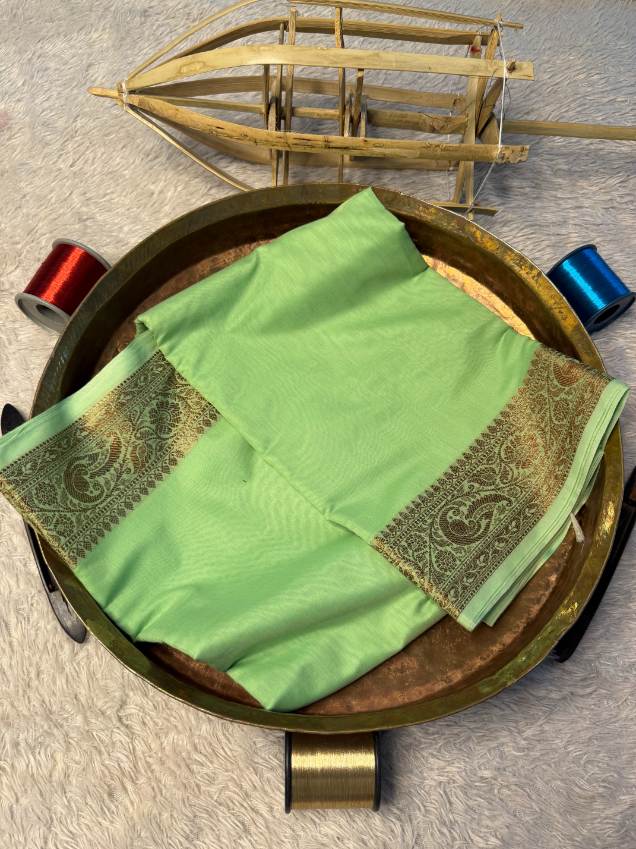 Premium Contemperory Weave Softsilk Banarasi Saree