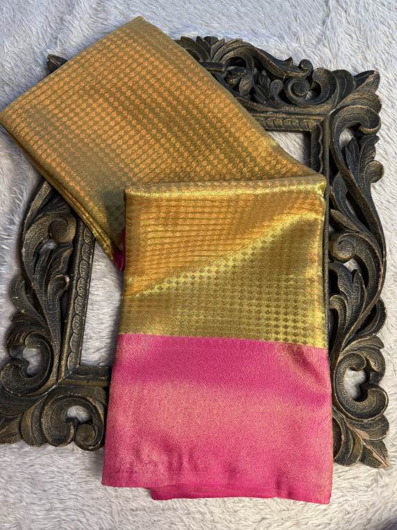Premium Contemperory Weave Softsilk Banarasi Saree
