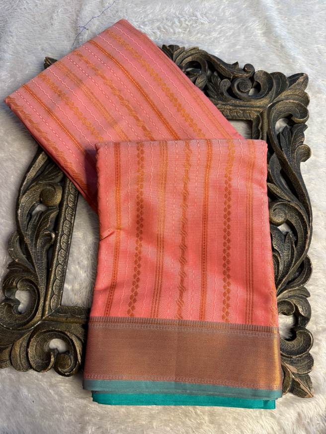 Eccentric zari weave Softsilk Banarasi Saree