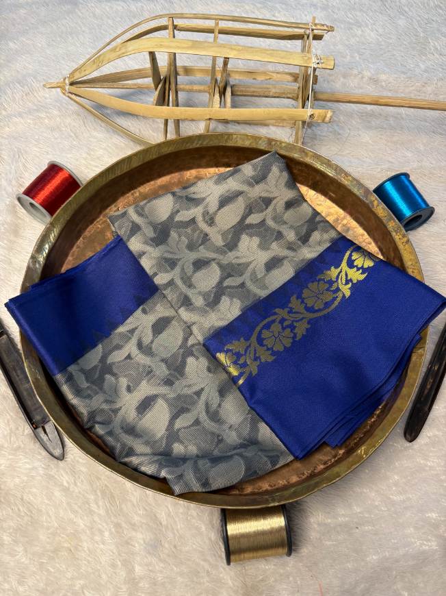 Latest Softsilk Exclusive Banarasi Saree