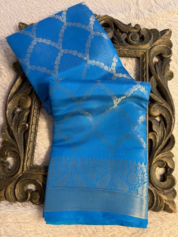 Premium Contemperory Weave Softsilk Banarasi Saree