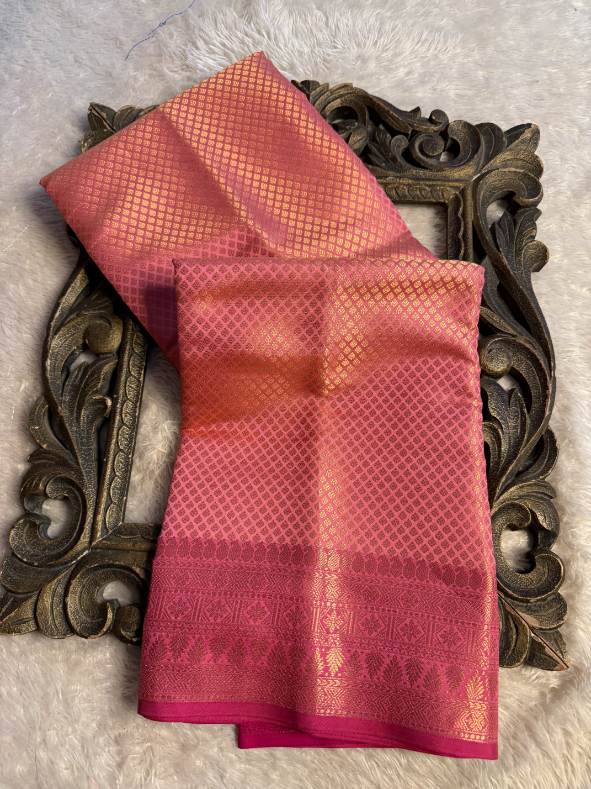 Premium Contemperory Weave Softsilk Banarasi Saree