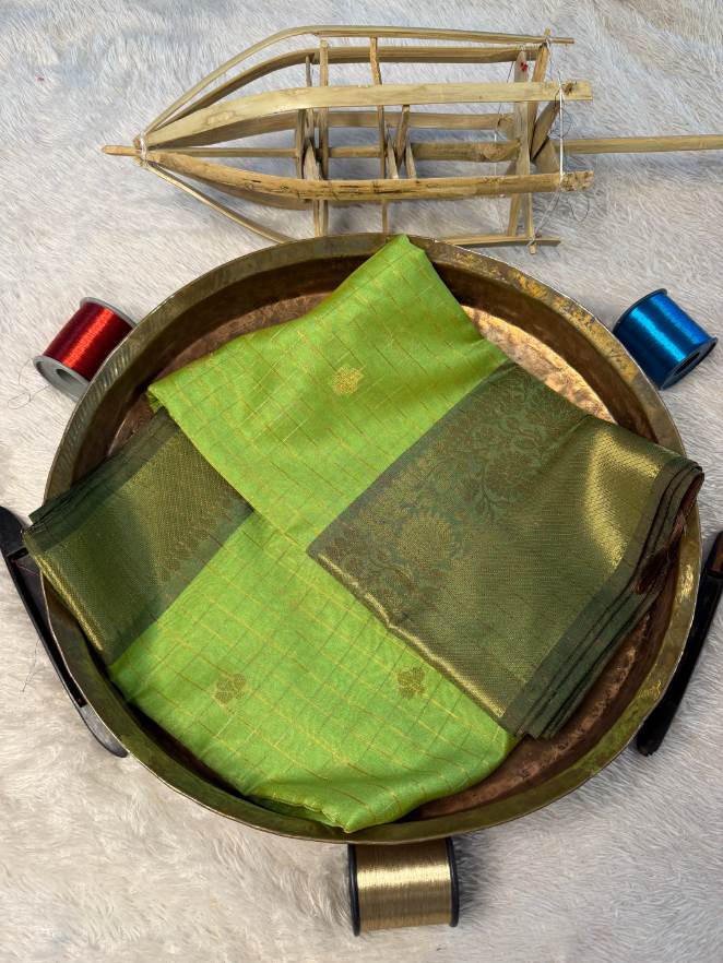Premium Contemperory Weave Softsilk Banarasi Saree