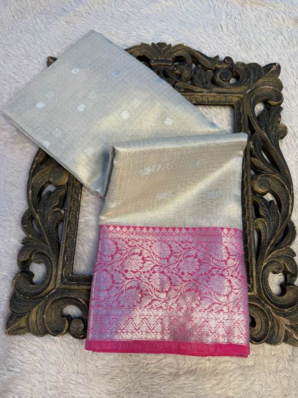 Eccentric zari weave Softsilk Banarasi Saree