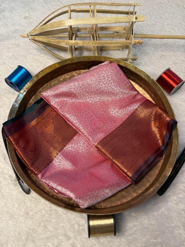 Latest Softsilk Exclusive Banarasi Saree