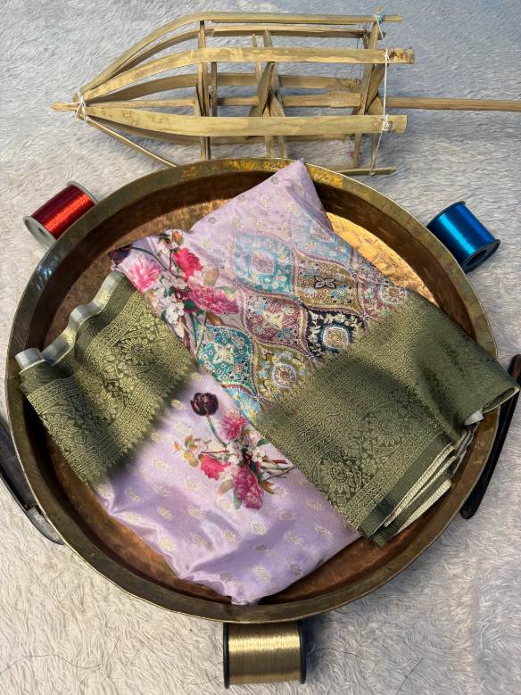 Latest Softsilk Exclusive Banarasi Saree