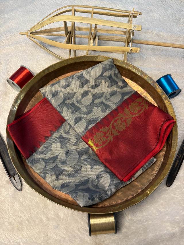 Premium Contemperory Weave Softsilk Banarasi Saree