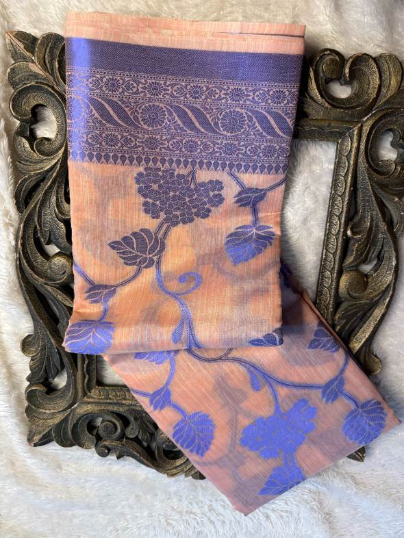 Premium Contemperory Weave Softsilk Banarasi Saree