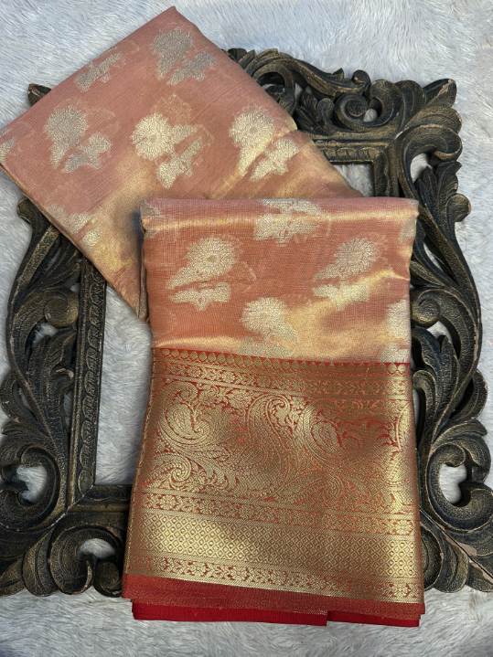 Eccentric zari weave Softsilk Banarasi Saree