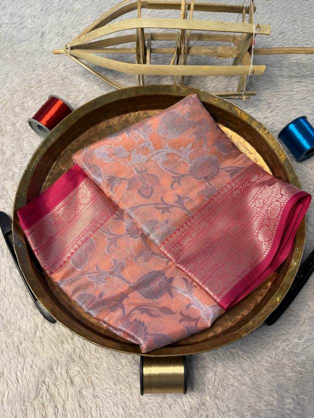Latest Softsilk Exclusive Banarasi Saree