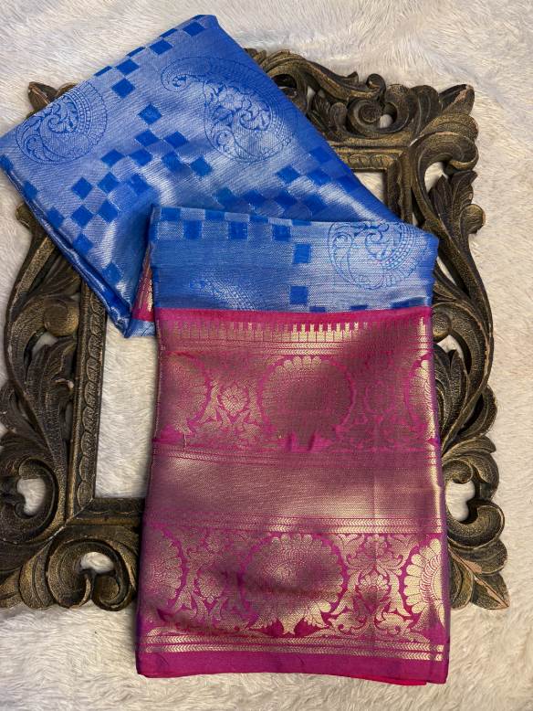 Latest Softsilk Exclusive Banarasi Saree