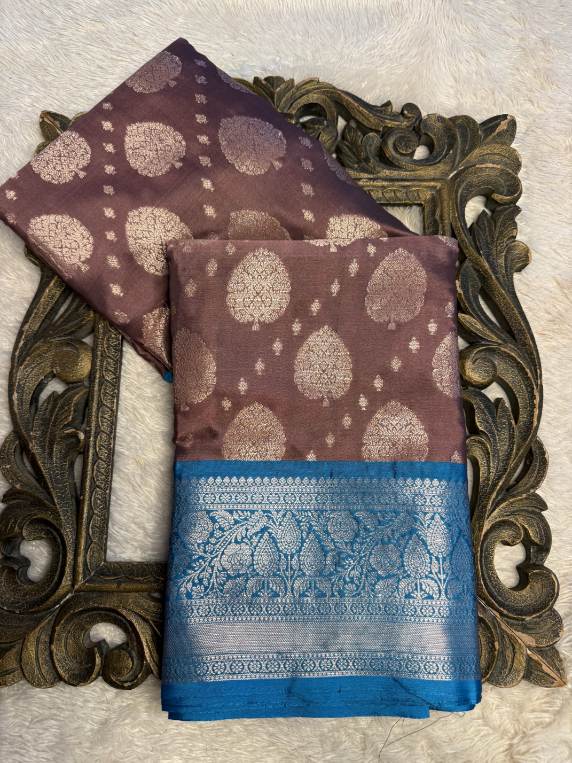 Premium Contemperory Weave Softsilk Banarasi Saree
