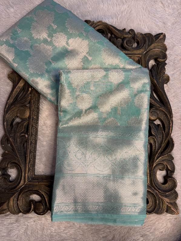 Premium Contemperory Weave Softsilk Banarasi Saree