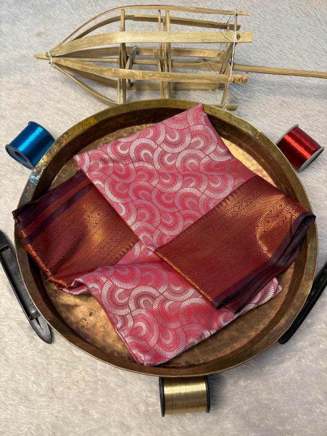 Latest Softsilk Exclusive Banarasi Saree