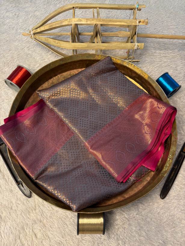 Latest Softsilk Exclusive Banarasi Saree