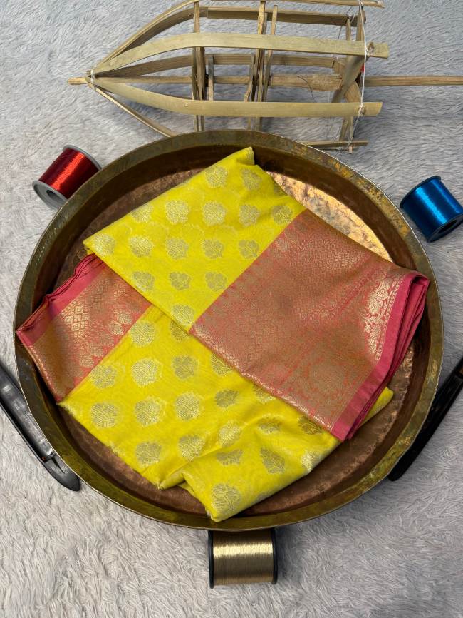 Latest Softsilk Exclusive Banarasi Saree