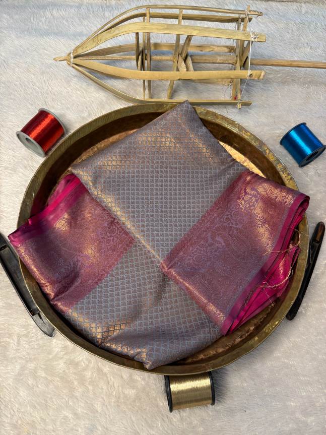 Premium Contemperory Weave Softsilk Banarasi Saree