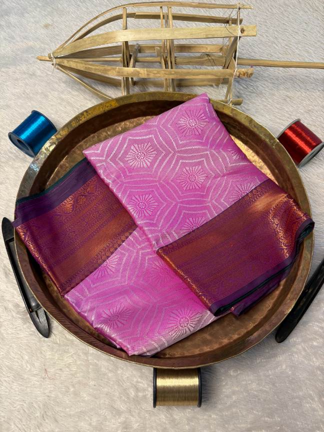 Latest Softsilk Exclusive Banarasi Saree