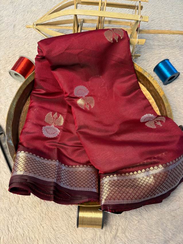 Latest Softsilk Exclusive Banarasi Saree
