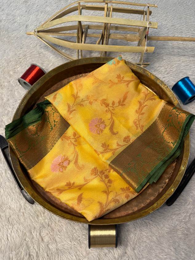 Latest Softsilk Exclusive Banarasi Saree