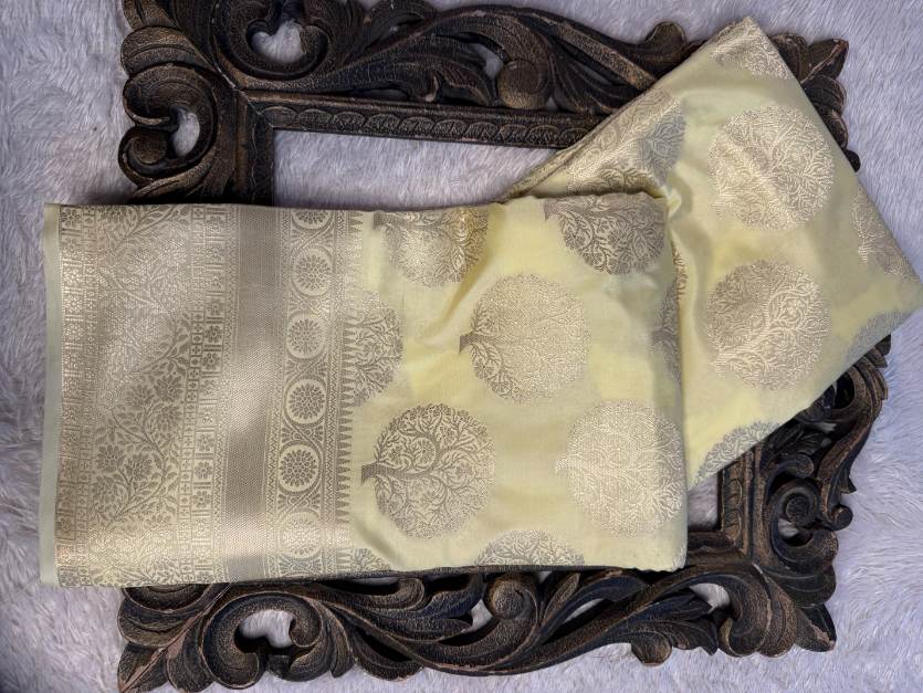 Latest Softsilk Exclusive Banarasi Saree