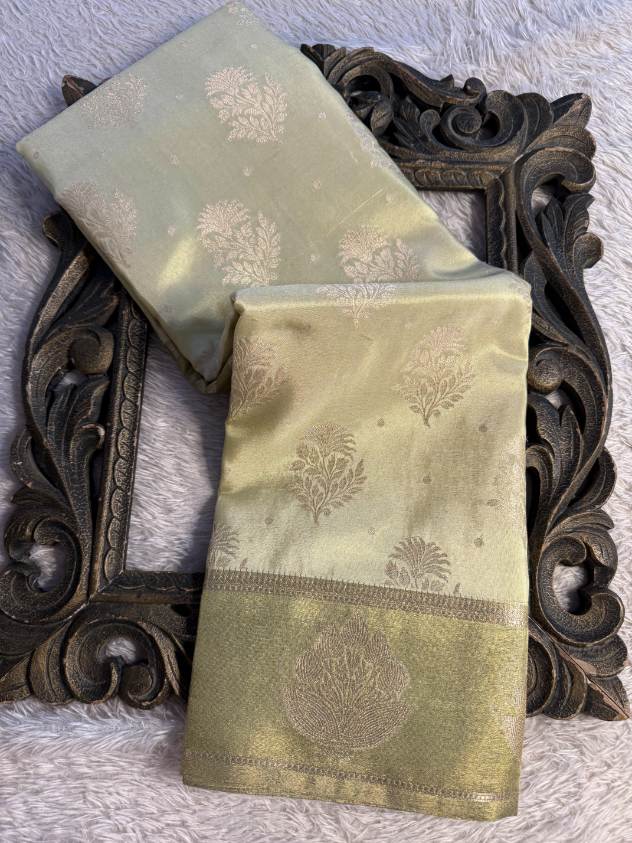 Premium Contemperory Weave Softsilk Banarasi Saree