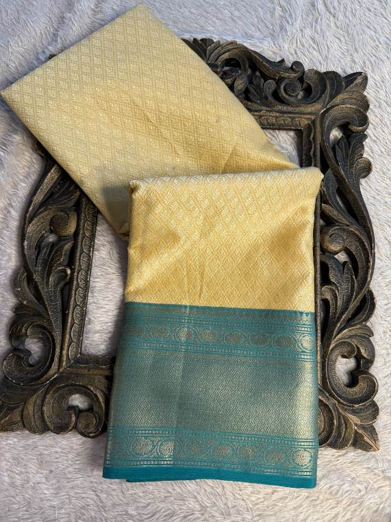 Eccentric zari weave Softsilk Banarasi Saree