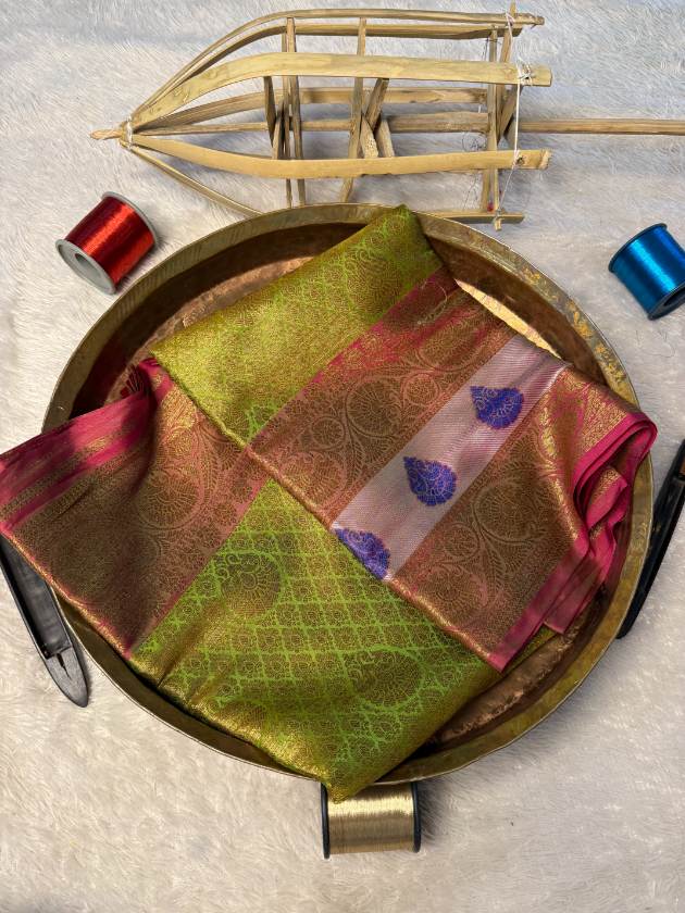 Latest Softsilk Exclusive Banarasi Saree