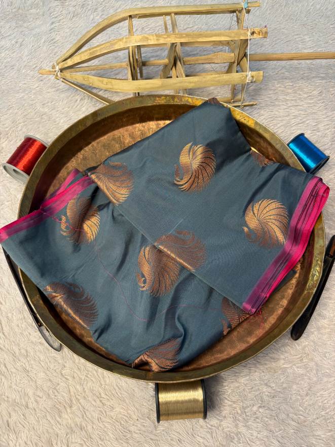 Latest Softsilk Exclusive Banarasi Saree
