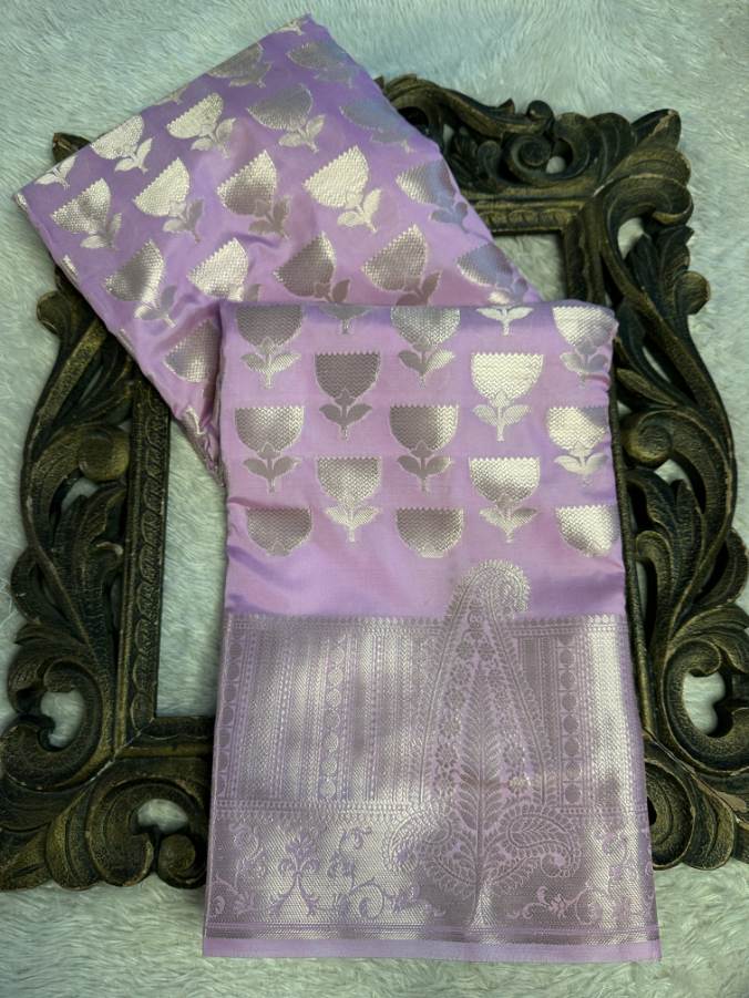 Latest Softsilk Exclusive Banarasi Saree