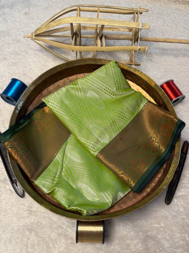 Latest Softsilk Exclusive Banarasi Saree