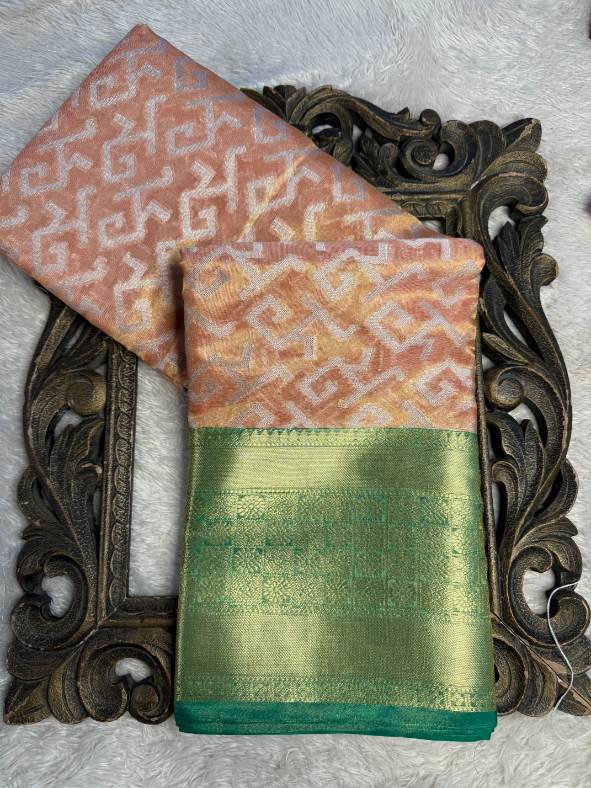 Premium Contemperory Weave Softsilk Banarasi Saree