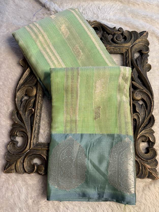Eccentric zari weave Softsilk Banarasi Saree