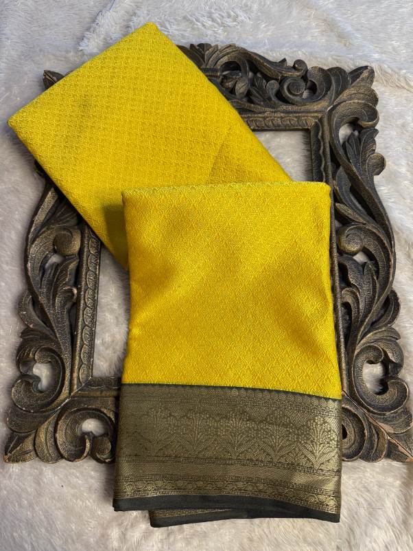 Latest Softsilk Exclusive Banarasi Saree