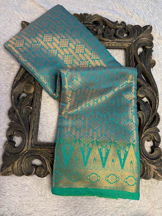Latest Softsilk Exclusive Banarasi Saree