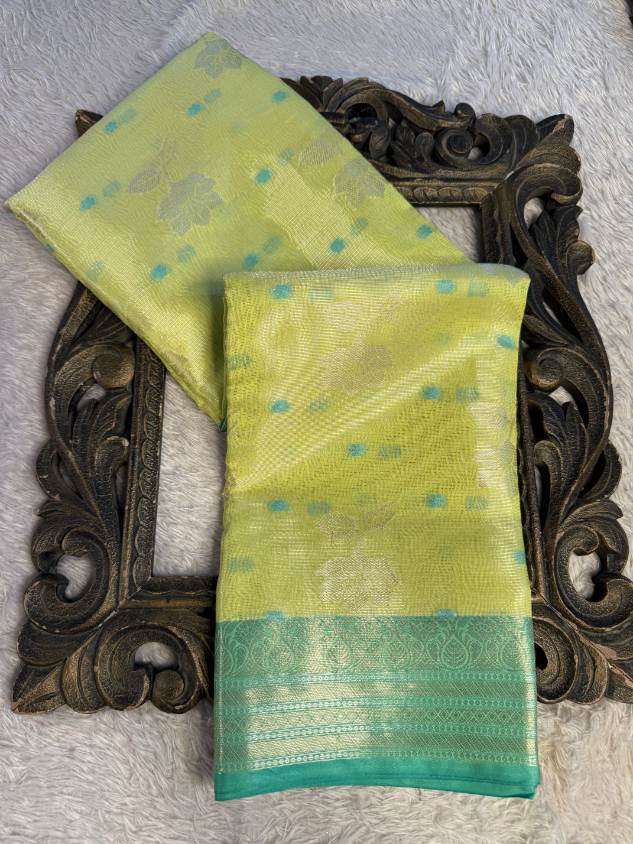 Latest Softsilk Exclusive Banarasi Saree