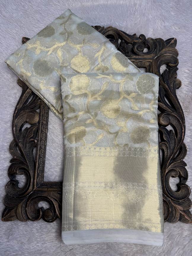 Latest Softsilk Exclusive Banarasi Saree