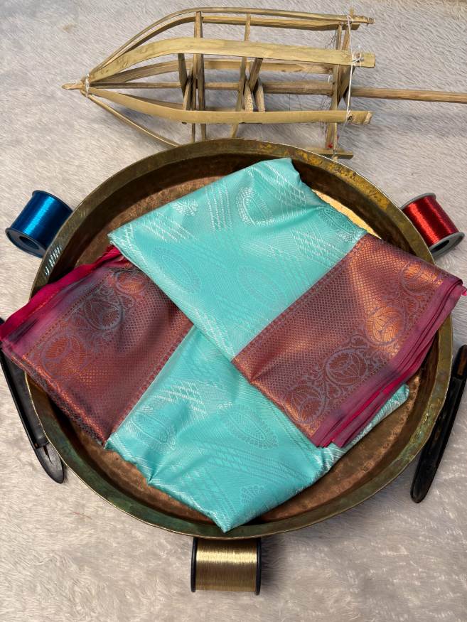 Latest Softsilk Exclusive Banarasi Saree