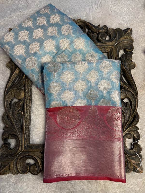 Latest Softsilk Exclusive Banarasi Saree