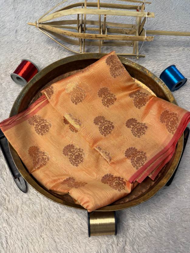 Premium Contemperory Weave Softsilk Banarasi Saree