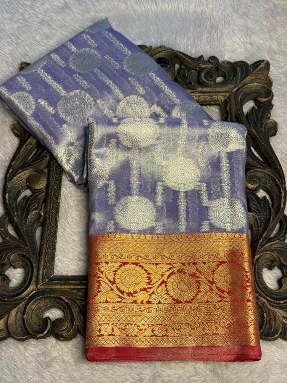 Premium Contemperory Weave Softsilk Banarasi Saree