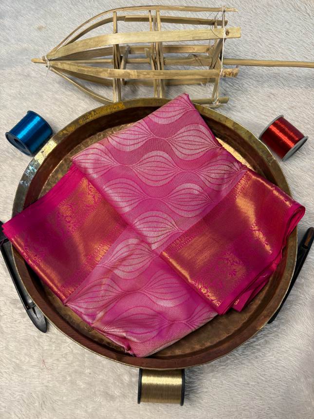 Premium Contemperory Weave Softsilk Banarasi Saree