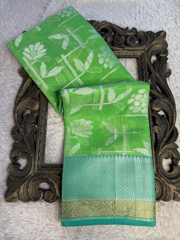 Latest Softsilk Exclusive Banarasi Saree