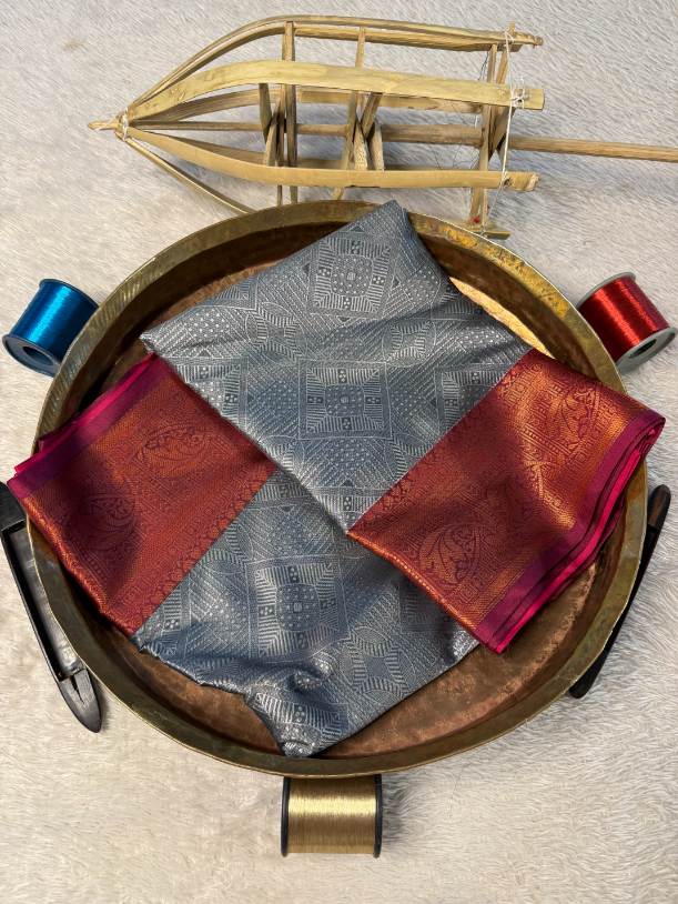 Latest Softsilk Exclusive Banarasi Saree