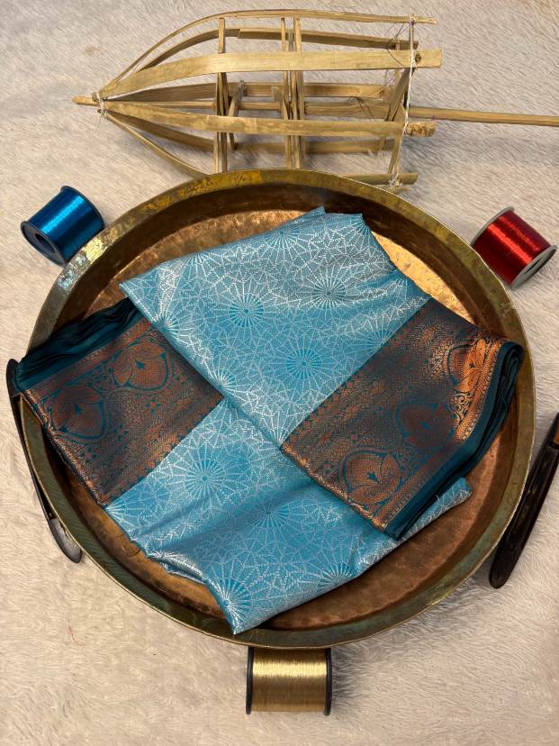 Premium Contemperory Weave Softsilk Banarasi Saree
