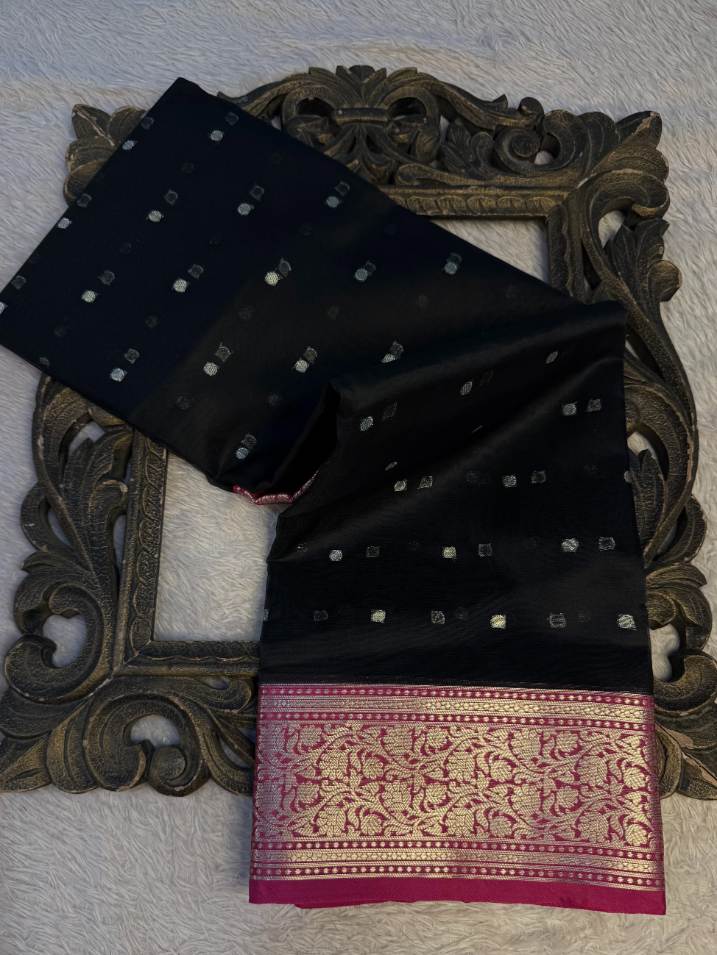 Premium Contemperory Weave Softsilk Banarasi Saree